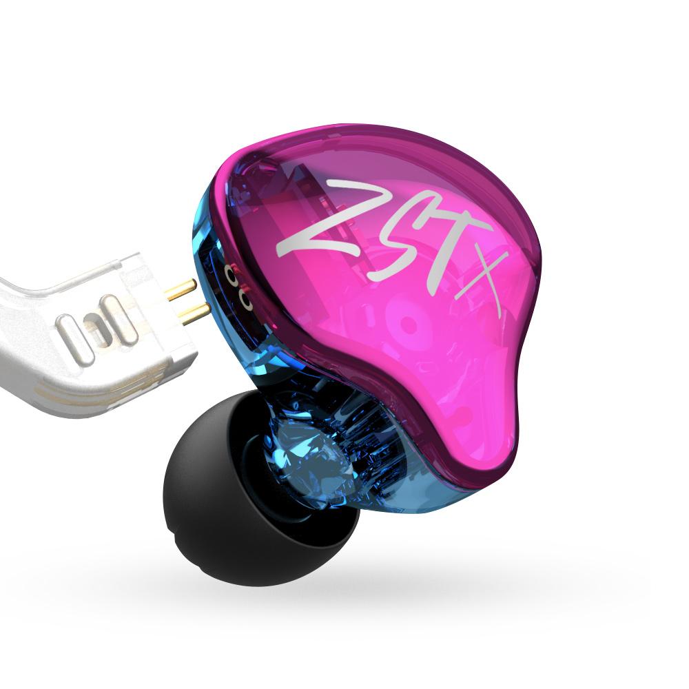 KZ ZST X - 1BA+1DD Hybrid In-Ear Earphones