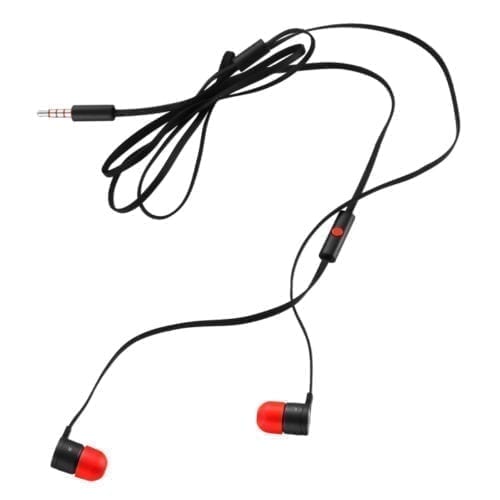 HTC RC E295 Stereo Headset - Flat Cable 3.5 mm jack - Black