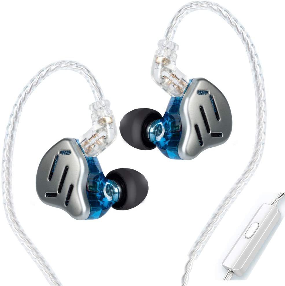 KZ ZAX - 1DD+7BA In-Ear Monitor Earphones