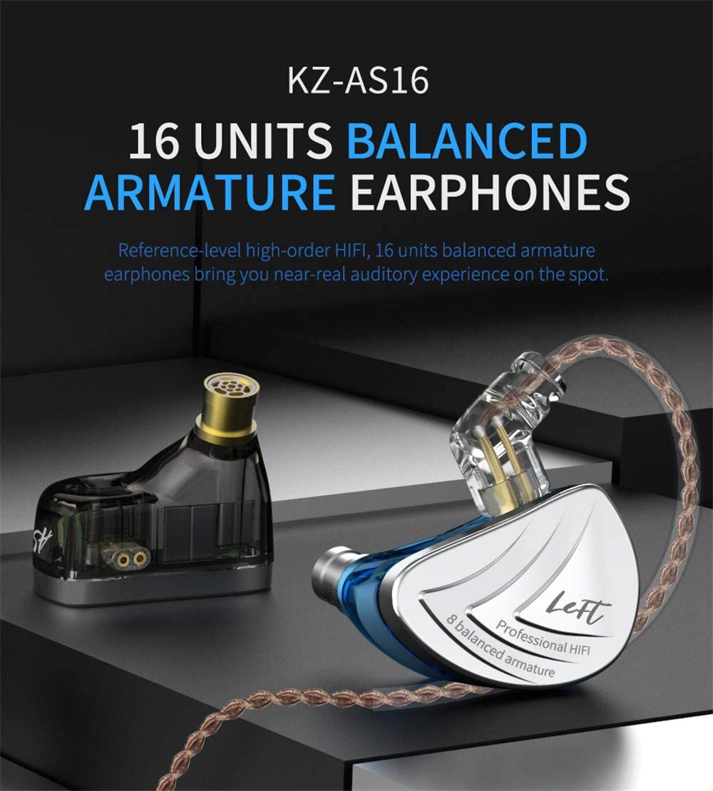 KZ AS16 - In-Ear Earphones / IEM