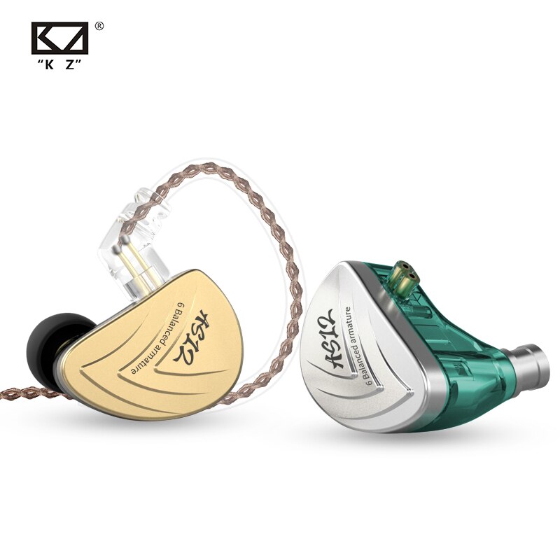 KZ AS12 - 6BA In-Ear Earphones / IEM