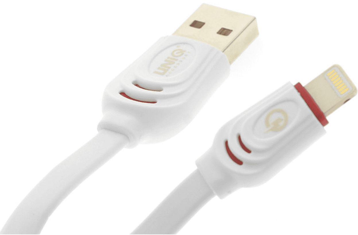 Lightning Cable - 1 Meter White - Fast Charging/Data Transfer - Uniq Accessory