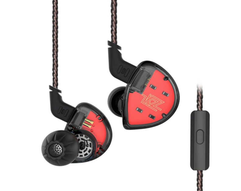 KZ ES4 - 1BA + 1DD In-ear earplugs