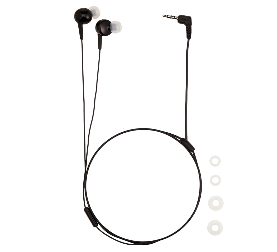 Koss KEB6i - In-ear earbuds with in-line microphone and remote control - Black