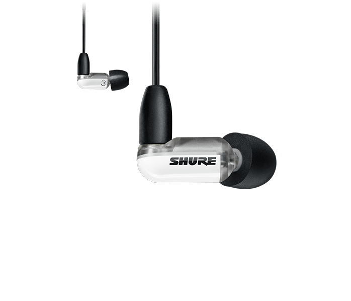 Shure Aonic 3 - In-Ear Monitor Earphones with Remote Control and Microphone