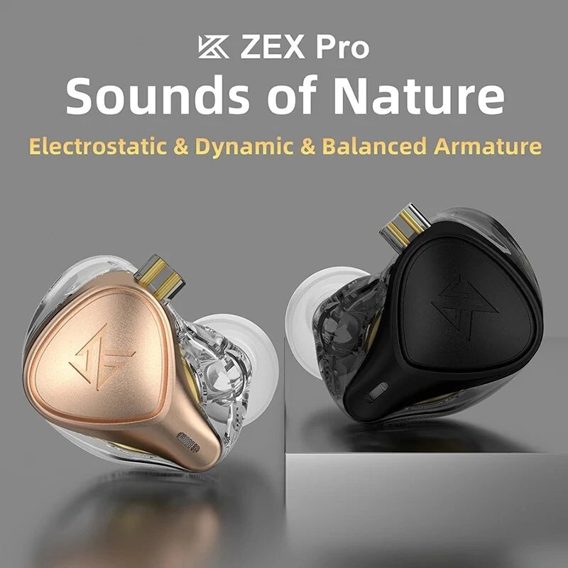 KZ ZEX Pro x Crinacle CRN - In-Ear Monitor Earphones