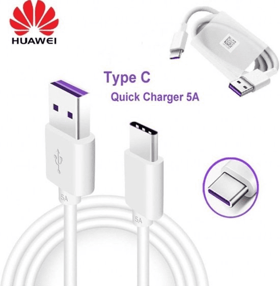 Huawei USB-C Fast Charge Cable 1 Meter White