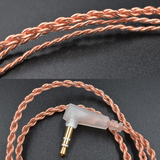 KZ - Replacement / upgrade cable - Copper & Gold - B / C